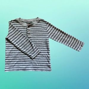 Cat & Jack | long-sleeve henley shirt | 4T